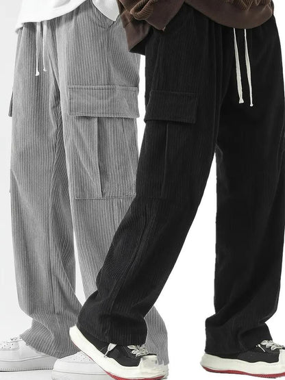 Men's Corduroy Cargo Pant Pack of 2