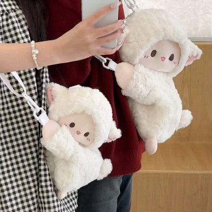 Cute Lamb Plush Bag ( Small )